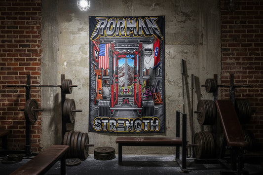 Rorman Strength Home Gym Flag