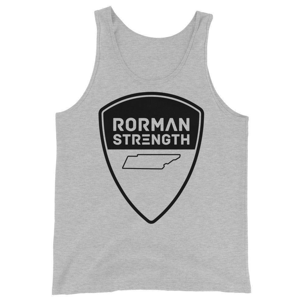 Rorman Strength Tank Top (Black logo)