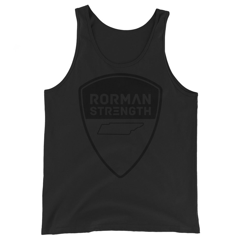 Rorman Strength Tank Top (Black logo)