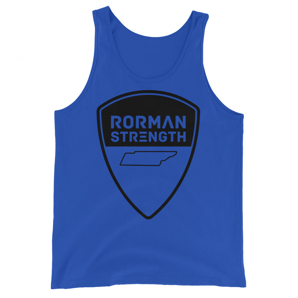 Rorman Strength Tank Top (Black logo)