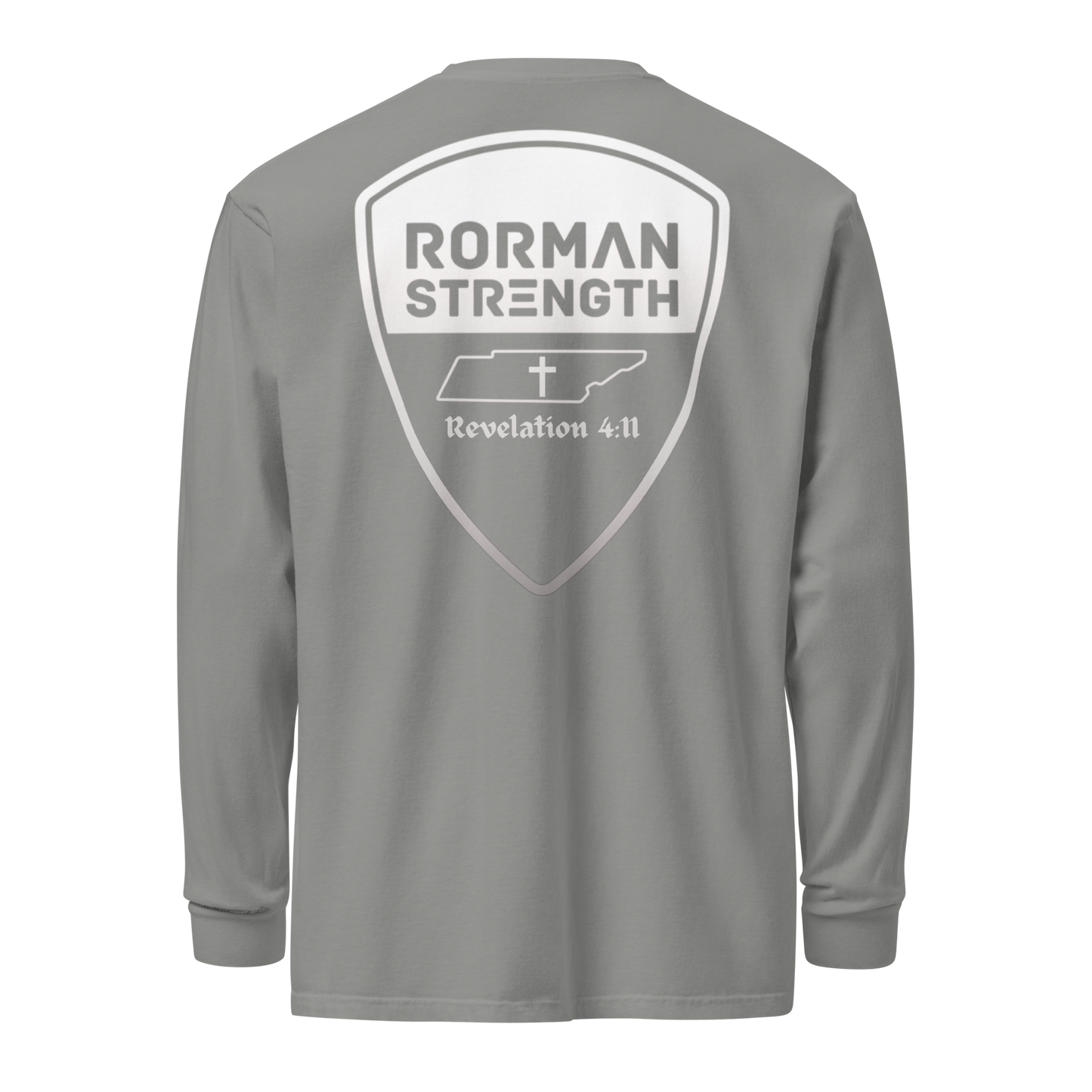 Rorman Revelation 4:11 Long Sleeve