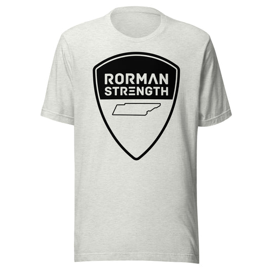 Rorman Strength Logo Tee (Heather Gray)