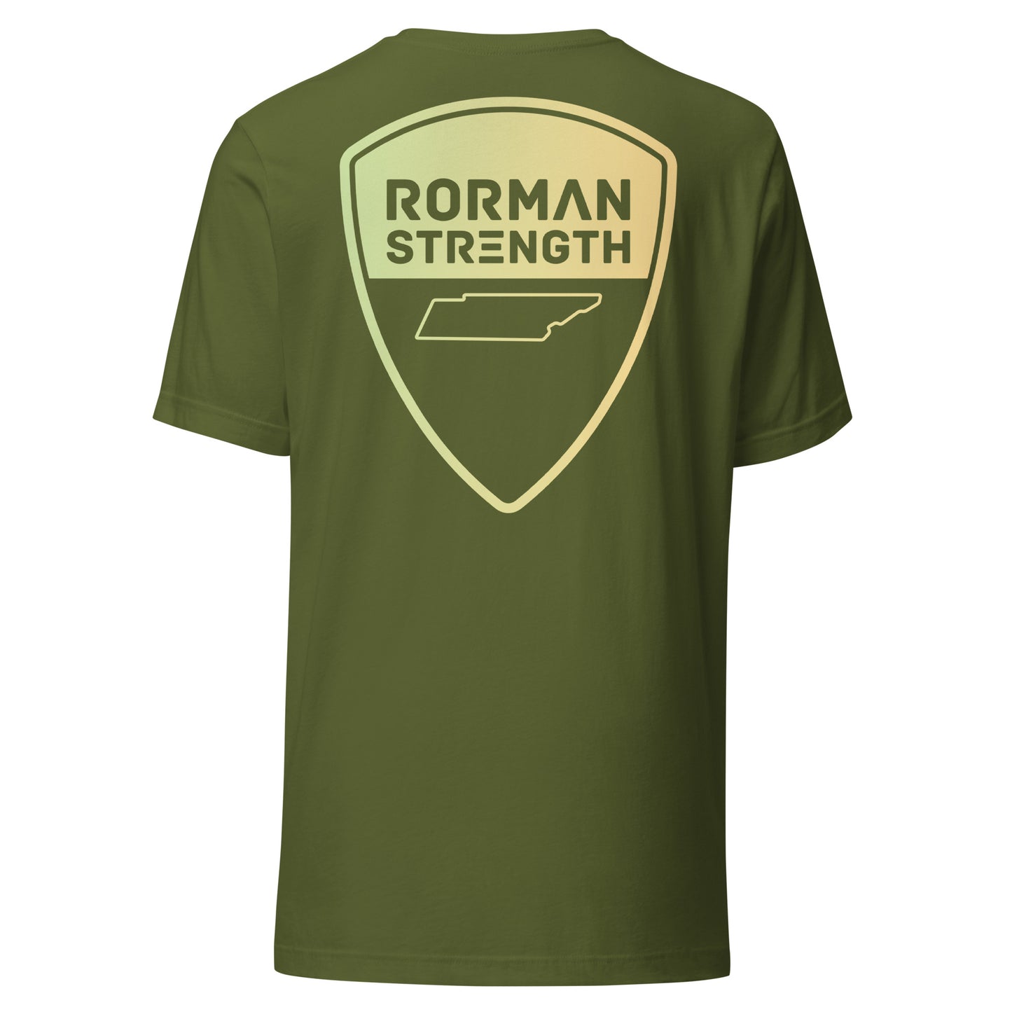 Rorman Strength Logo Tee (Front and Back)